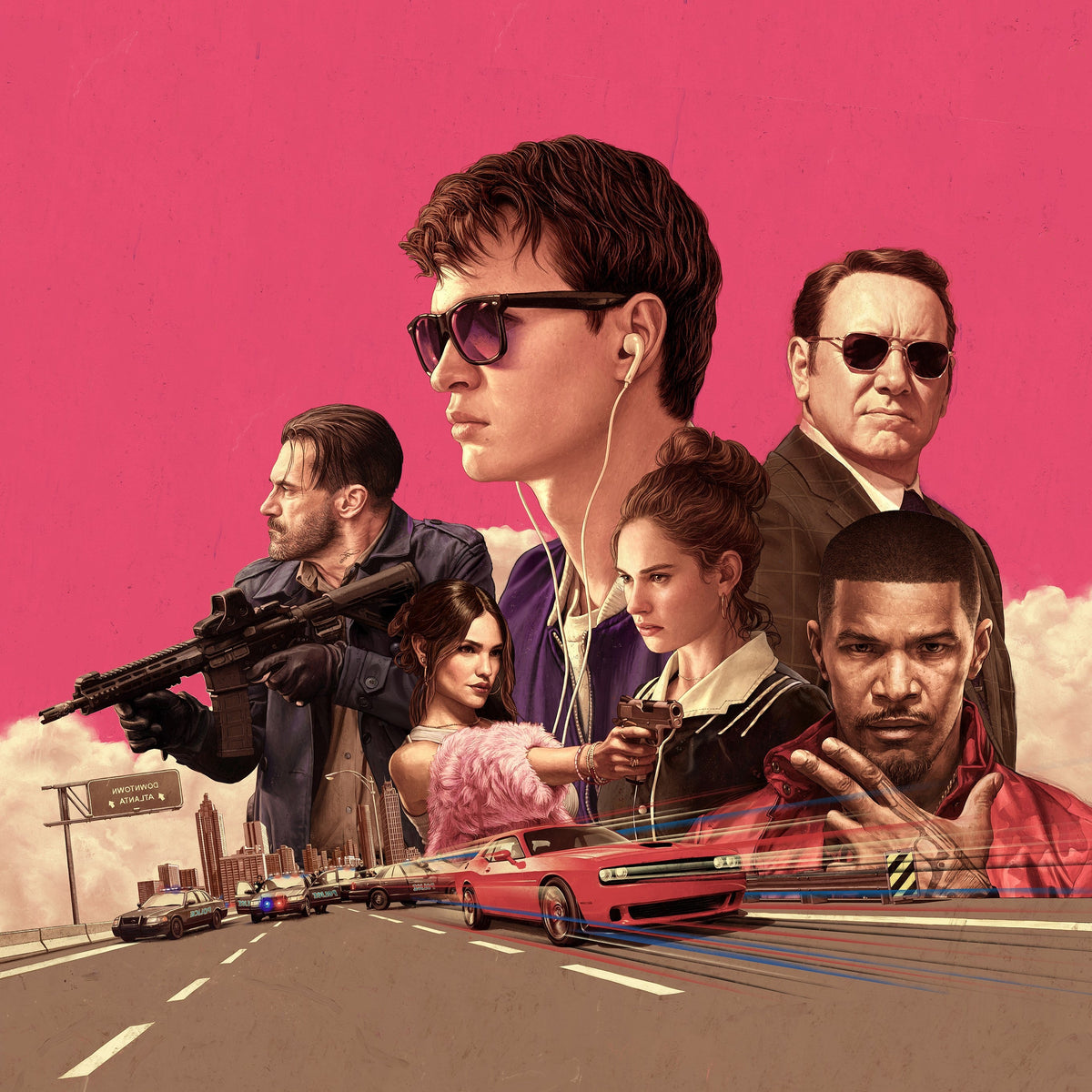 Original Edgar Wright Movie Posters