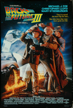 Load image into Gallery viewer, An original movie poster for the film Back to the Future 3 / III