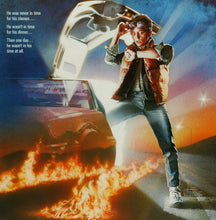 Load image into Gallery viewer, An original movie poster for the film Back To The Future