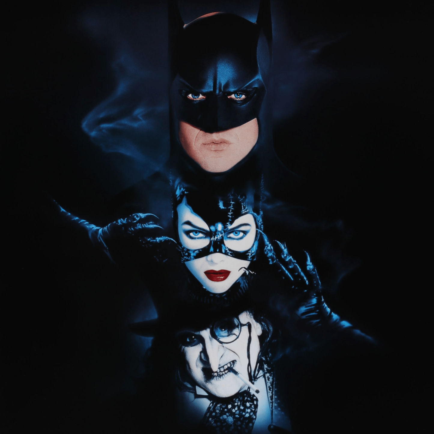 An original movie poster for the film Batman Returns