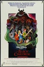 Load image into Gallery viewer, An original movie poster for the Disney animated film The Black Cauldron