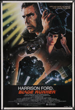 Load image into Gallery viewer, An original movie poster with art by John Alvin for the 1982 film Bladerunner / Blade Runner