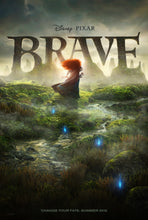 Load image into Gallery viewer, An original movie poster for the animated Disney Pixar film Brave