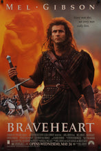 Load image into Gallery viewer, An original movie poster for the Mel Gibson film Braveheart