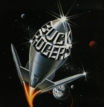 Load image into Gallery viewer, An original movie poster for the Glen Larson film Buck Rogers