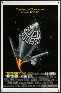 An original movie poster for the Glen Larson film Buck Rogers