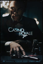 Load image into Gallery viewer, An original movie poster for the Daniel Craig James Bond movie Casino Royale