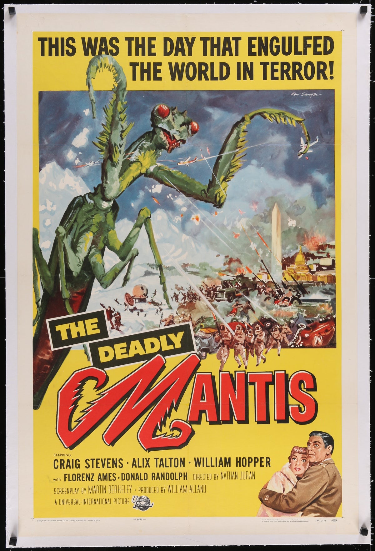 The Deadly Mantis - 1957