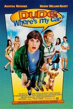 Load image into Gallery viewer, An original movie poster for the film Dude, Where's My Car?