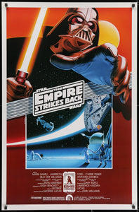 A one sheet movie poster by Kilian Enterprises for Star Wars - The Empire Strikes Back