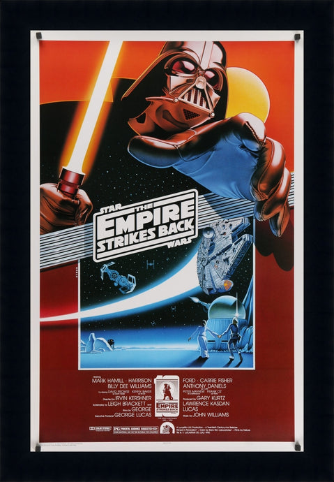 A one sheet movie poster by Kilian Enterprises for Star Wars - The Empire Strikes Back