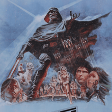 Load image into Gallery viewer, An original movie poster for the Star Wars film The Empire Strikes Back