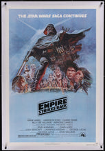 Load image into Gallery viewer, An original movie poster for the Star Wars film The Empire Strikes Back