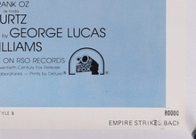 Load image into Gallery viewer, An original movie poster for the Star Wars film The Empire Strikes Back