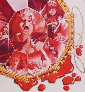 An original movie poster for the Hammer horror film  Hands of the Ripper