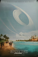 Load image into Gallery viewer, An original movie poster for the Star Wars film Rogue One