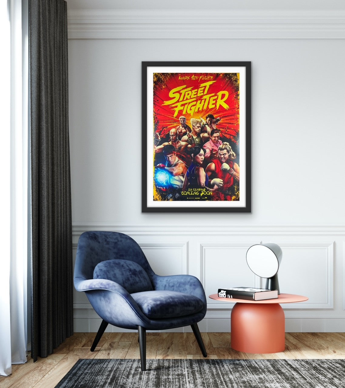 An original movie poster for the 2026 film Street Fighter
