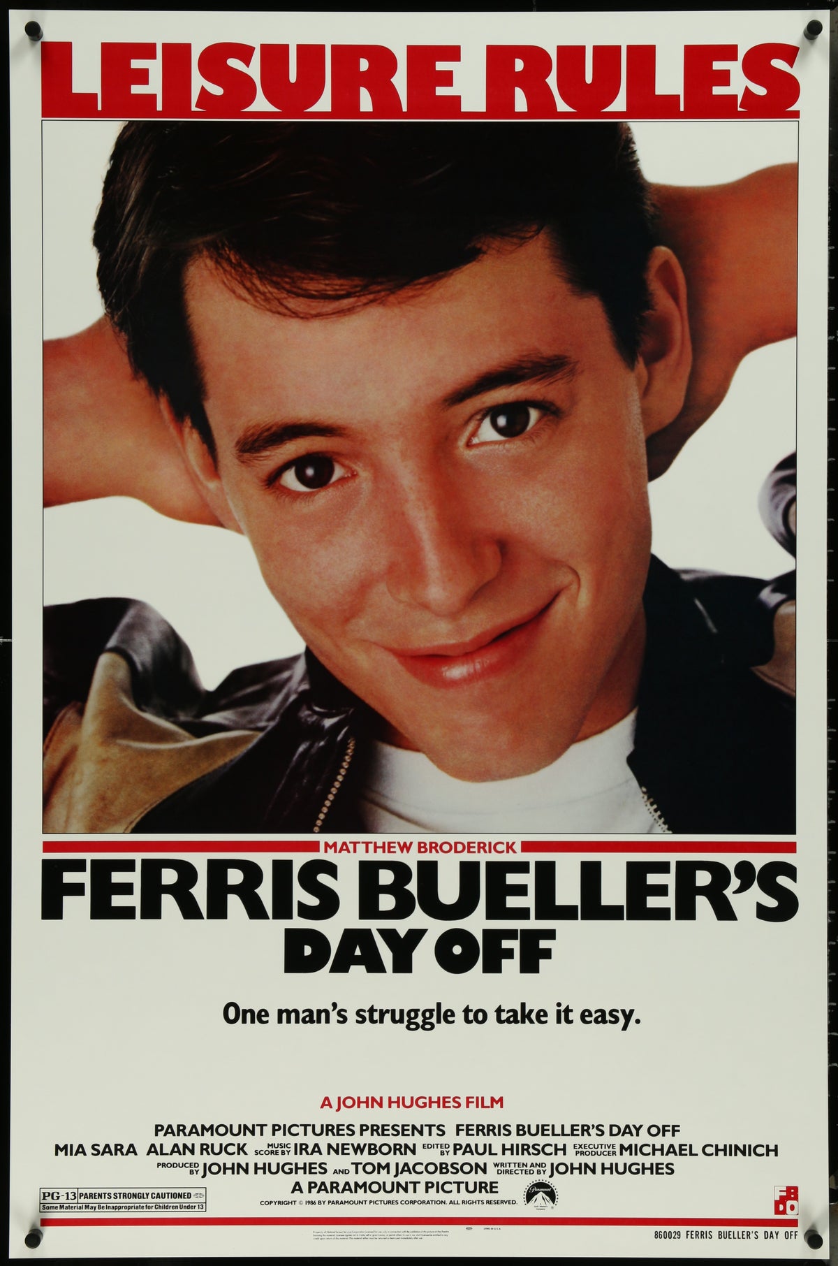 Ferris Bueller's Day Off - 1986