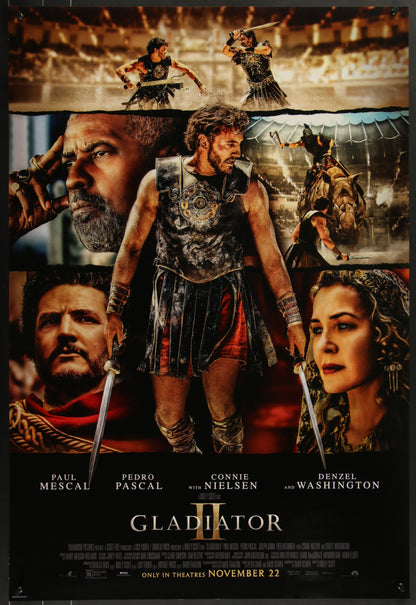 An original movie poster for the Ridley Scott film Gladiator II / 2