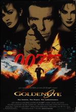 Load image into Gallery viewer, An original movie poster for the James Bond film Goldeneye / Golden Eye