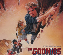 Load image into Gallery viewer, An original movie poster for The Goonies with artwork by Drew Struzan