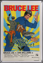 Load image into Gallery viewer, An original movie poster for the Bruce Lee film Green Hornet