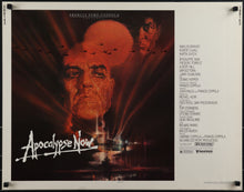 Load image into Gallery viewer, An original half sheet movie poster for the film Apocalypse Now with artwork by Bob Peak