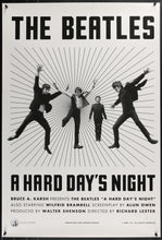 Load image into Gallery viewer, An original movie poster for the Beatles film A Hard Day&#39;s Night