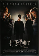 Load image into Gallery viewer, An original movie poster for the film Harry Potter and the Order of the Phoenix