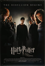 Load image into Gallery viewer, An original movie poster for the film Harry Potter and the Order of the Phoenix