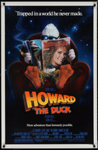 Load image into Gallery viewer, An original movie poster for the George Lucas Marvel film Howard The Duck