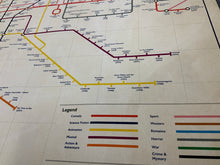 Load image into Gallery viewer, The Film Fan's Movie Map (Framed)