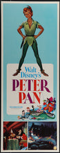 Load image into Gallery viewer, An original US insert movie poster for the Disney film Peter Pan
