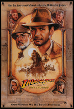 Load image into Gallery viewer, An original movie poster for Indiana Jones and the Last Crusade