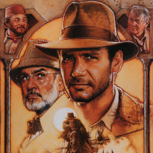 Load image into Gallery viewer, An original movie poster for Indiana Jones and the Last Crusade