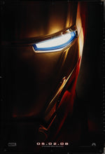 Load image into Gallery viewer, An original one sheet teaser movie poster for the Marvel MCU film Iron Man