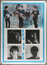 Load image into Gallery viewer, An original Italian movie poster for The Beatles film Let It Be