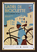 Load image into Gallery viewer, An original movie poster for the Italian film Ladri Di Biciclette / The Bicycle Thief