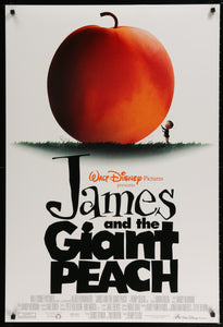 An original movie poster for the film James and the Giant Peach