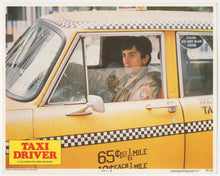 Load image into Gallery viewer, An original 11x14 lobby card for the film Taxi Driver