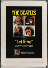 Load image into Gallery viewer, An original one sheet movie poster for The Beatles film Let It Be