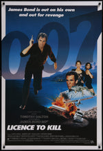 Load image into Gallery viewer, An original movie poster for the James Bond film License / Licence to Kill