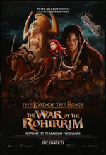 Load image into Gallery viewer, An original movie poster for the animated film Lord of the Rings: The War of the Rohirrim