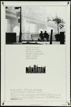Load image into Gallery viewer, An original movie poster for the Woody Allen film Manhattan