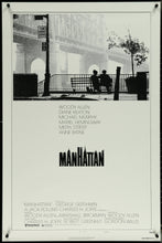 Load image into Gallery viewer, An original movie poster for the Woody Allen film Manhattan