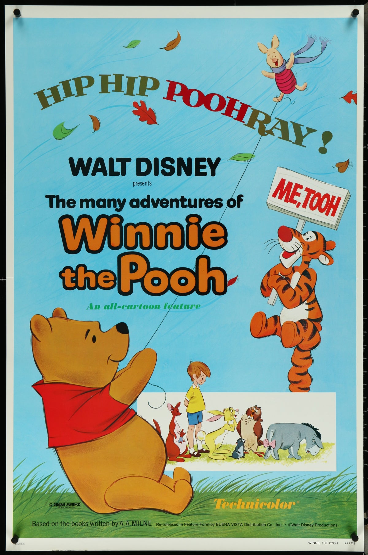 The Many Adventures of Winnie The Pooh - 1977