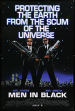 Load image into Gallery viewer, An original movie poster for the 1997 film Men In Black