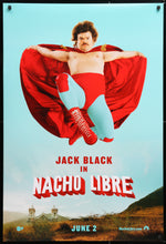 Load image into Gallery viewer, An original movie poster for the Jack Black comedy Nacho Libre