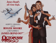 Load image into Gallery viewer, An original movie poster for the James Bond film Octopussy
