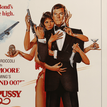 Load image into Gallery viewer, An original movie poster for the James Bond film Octopussy